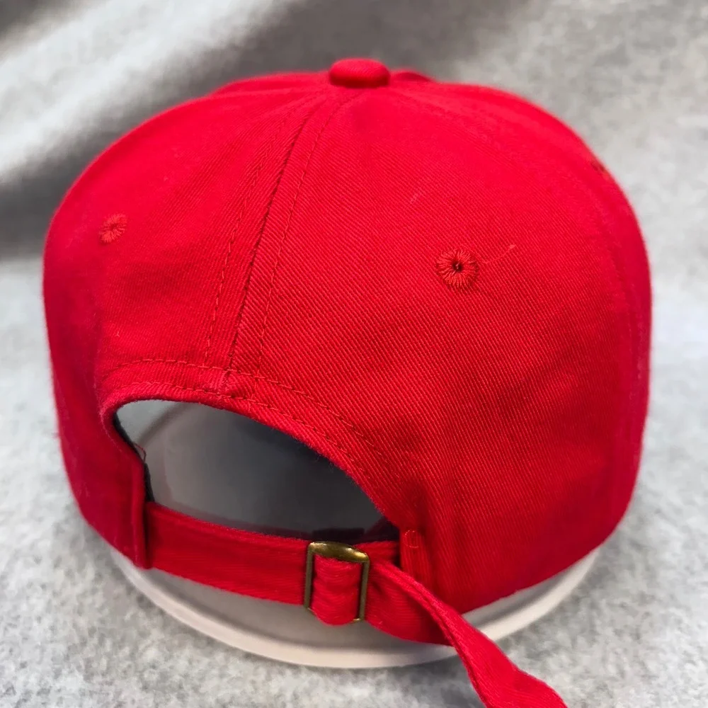USA 250th Anniversary Unisex Red Unbranded Hat Patriotic Eagle Flag OSFM